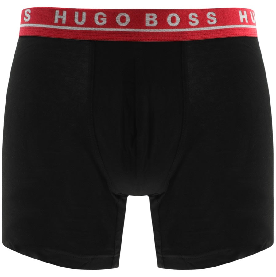 Alternative Image for ProductBOSS Underwear Triple Pack Boxer Trunks Black2